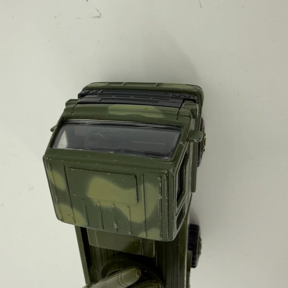 Soma Army Missile Truck Kids‎ 5in Green Camo Military Toy Vehicle